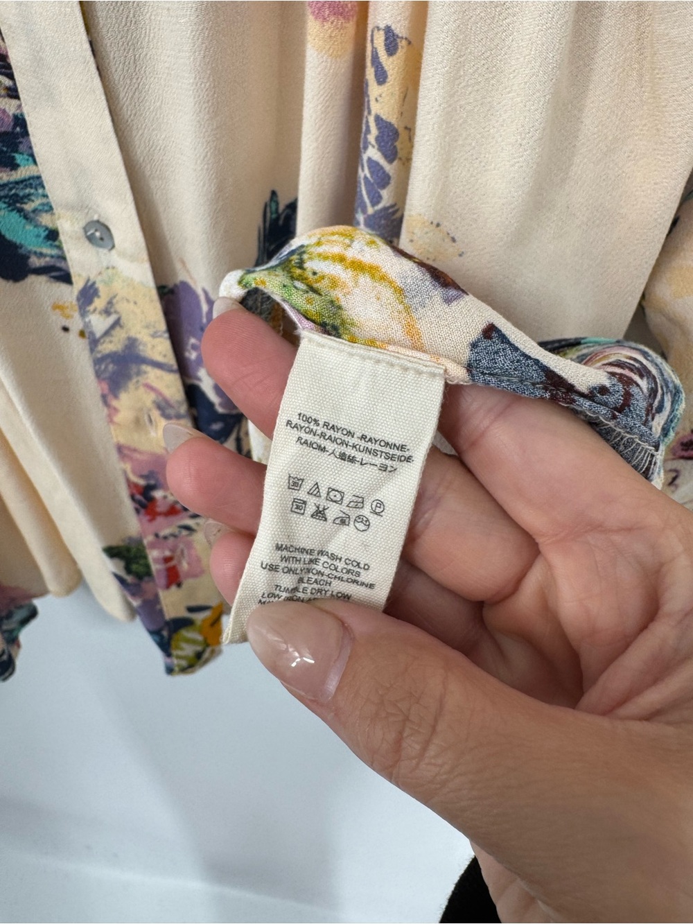 Free People Meadow Lark Shirt Blouse Size S - Picture 9 of 13
